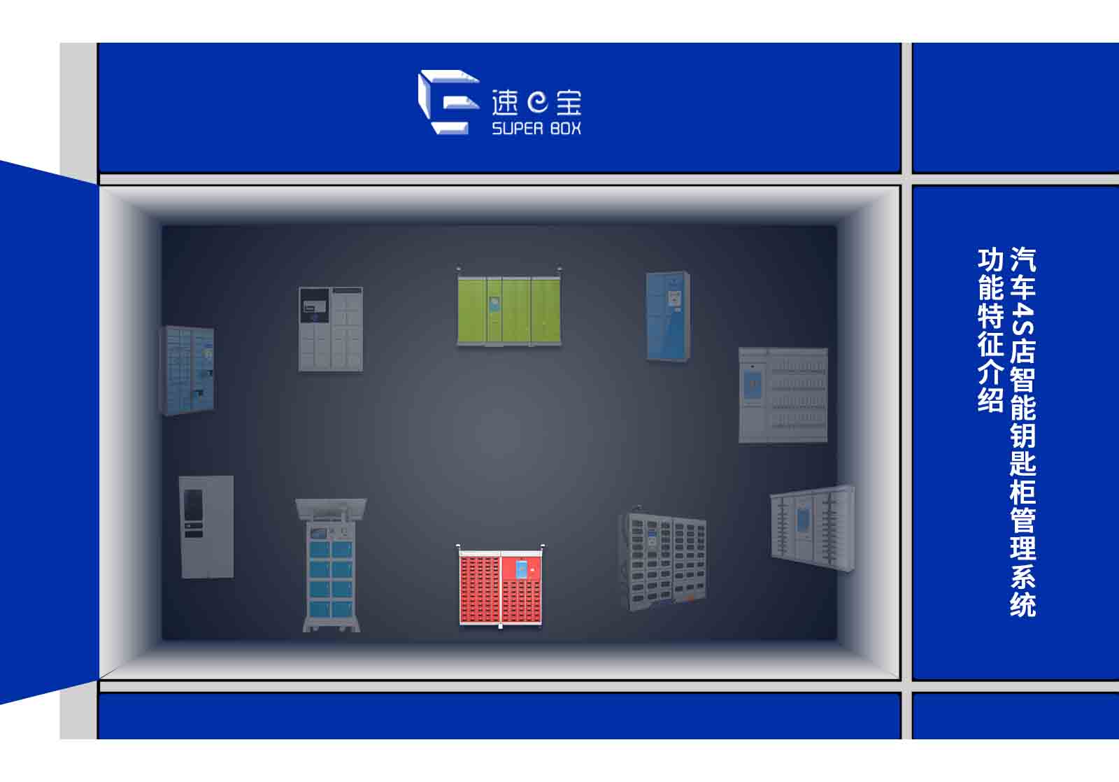 汽車(chē)4S店智能鑰匙柜管理系統(tǒng)功能特征